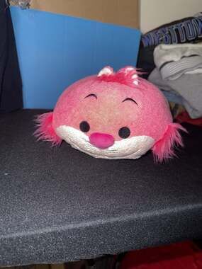 Disney Store Cheshire Cat Tsum Tsum Medium 11" Plush Alice in Wonderland